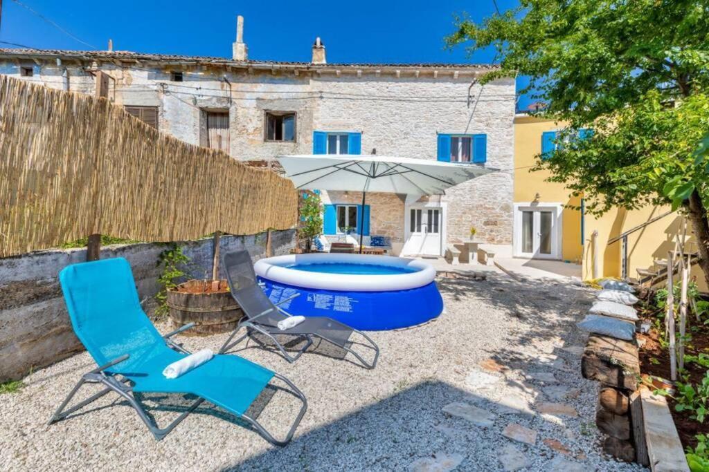 Casa Di Pietra Matelici Villa Divšići Buitenkant foto